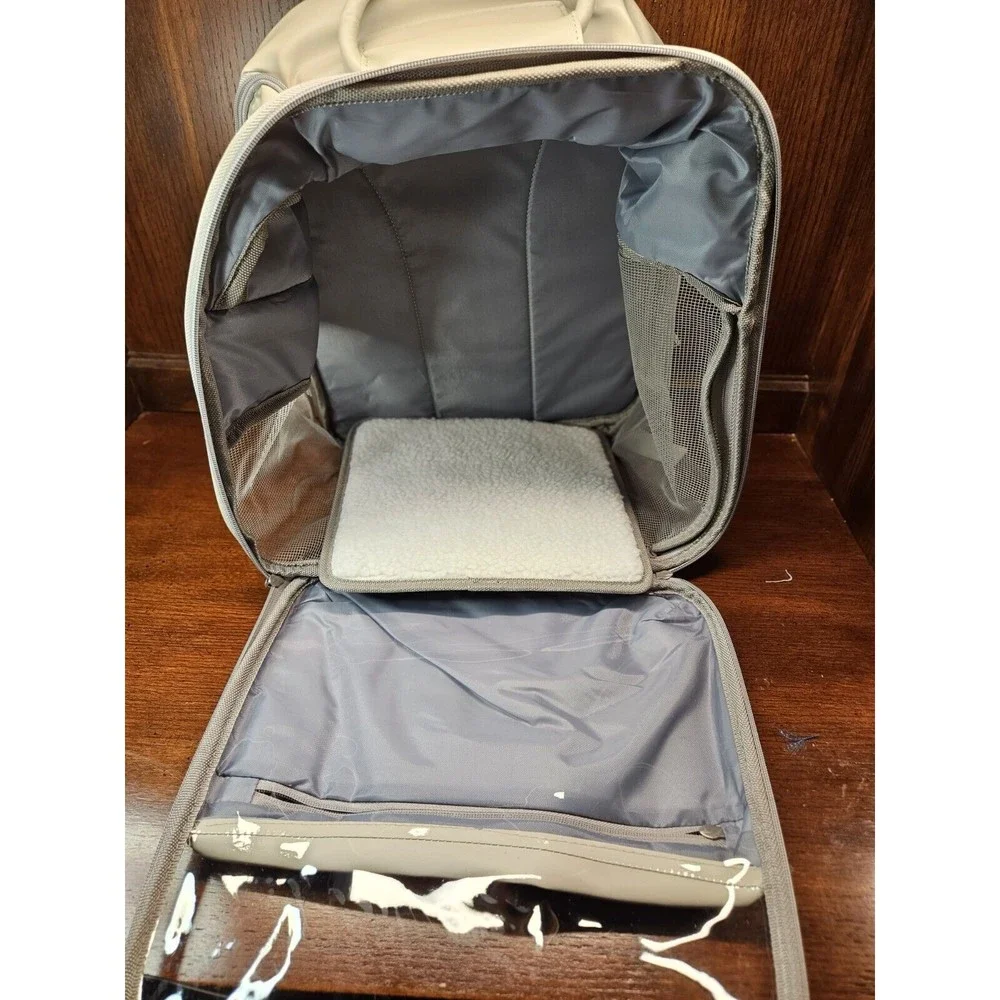 NIB Friends Forever Small Dog Cat Pet Carrier Backpack Pockets Adjustable Straps